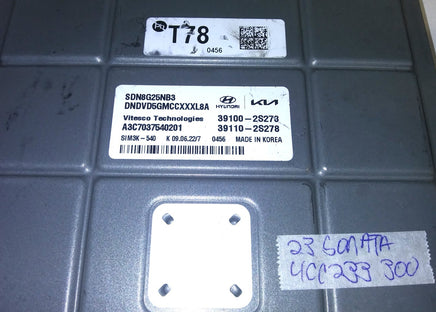 39100-2S278 ecm ecu computer 2023 Hyundai Sonata
