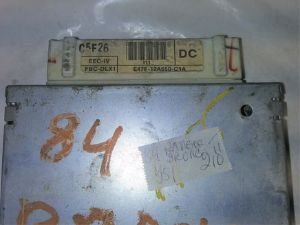 E47F-12A650-C1A Ford Ranger or Bronco 2 1984 ecm ecu computer