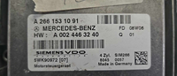 A 266 153 10 91 Mercedes B200 2006-2011 ecm ecu computer
