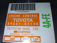 89661-02140 Toyota Corolla 1994 ecm ecu computer
