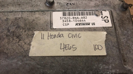 37820-RNA-A82 Honda Civic 2011 ecu ecm computer