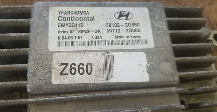 39102-2G660 Hyundai Sonata 2011-2012 ecu computer