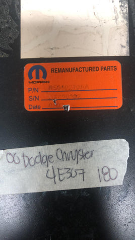 R5010270AA Chrysler Sebring or Dodge Stratus 2000 ecm ecu computer