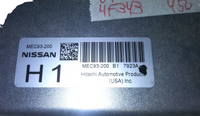MEC93-200 ecm ecu computer 2007 Nissan Sentra **NEW**