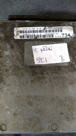 P05289734 Dodge Neon 1995 ECM ECU computer