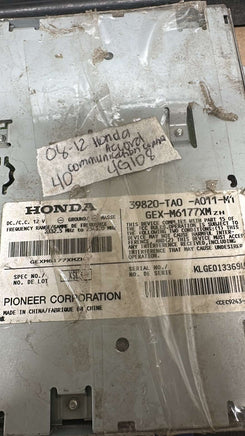 39820-TA0-A011-M1 Honda Accord 2008-2012 ecm ecu computer