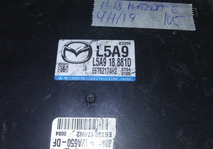 L5A9 18 881D ecm ecu computer 2011-2013 Mazda 6 Mazda6