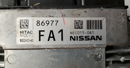 Nissan or Infiniti ecm ecu computer NEC015-041