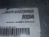 09353549 Cadillac El Dorado 1998-2002 bcm body control module