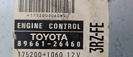 89661-26460 Toyota ecm ecu computer