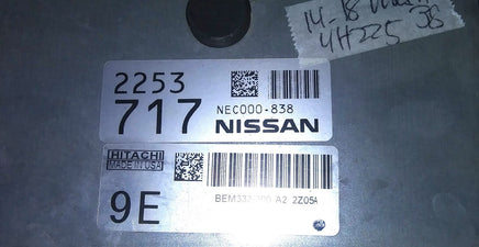 NEC000-838 ecm ecu computer 2014-2018 Nissan Versa