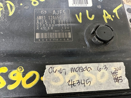 68M1-12A650-HF Mazda 6 Mazda6 ecm ecu computer 2006-2007