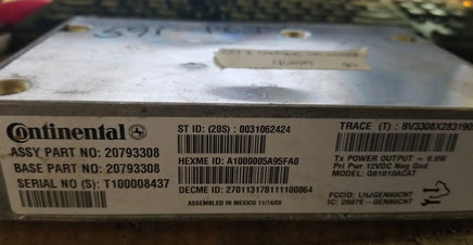 20793308 Cadillac STS or CTS 2009-2011 Onstar module