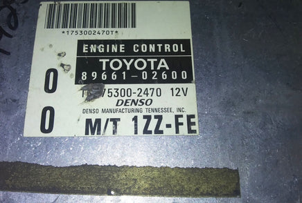 89661-02600 ecm ecu computer 1999 Corolla