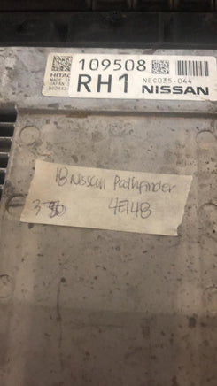 2018 Nissan Pathfinder ecm ecu computer NEC035-044