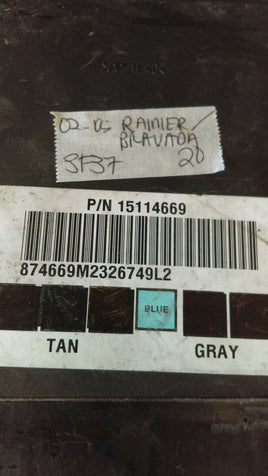 15114669 Buick Rainier or Bravada 2002-2005 BCM body control module