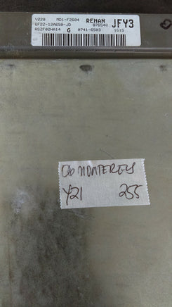 2006 Mercury Monterey ecm ecu computer 6F2Z-12A650-JD