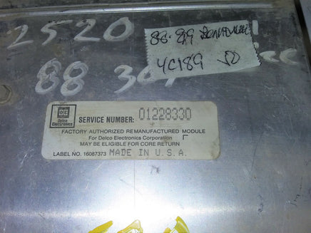 01228330 Pontiac Bonneville, Caprice or Buick Lesabre 1988-1989 ecu ecm computer