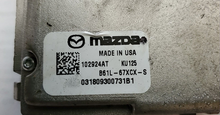 2017-2018 Mazda 3 Mazda3 lane assist camera B61L-67XCX-S