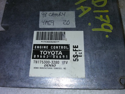 89661-06691 Toyota Camry 1998 ecm ecu computer