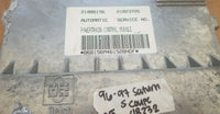 21023726 ecm ecu computer 1996-1997 Saturn S series