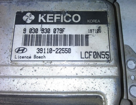 39110-22550 ecu ecm computer 2000 Hyundai Accent