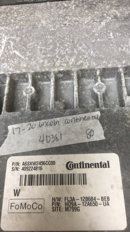 HD9A-12A650-UA Lincoln Continental ecm ecu computer 2017-2020