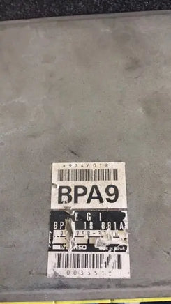 BPA9 18 881A Mazda Protege 1992 ecm ecu computer