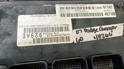 P05094911AE ecm  ecu computer 2007 Dodge Charger