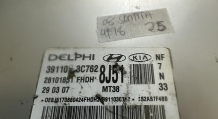 39110-3C762 Hyundai Sonata 2008 ecm ecu computer