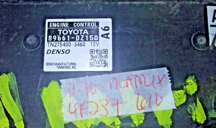 89661-0Z150 ecm ecu computer 2011-2012 Toyota Matrix