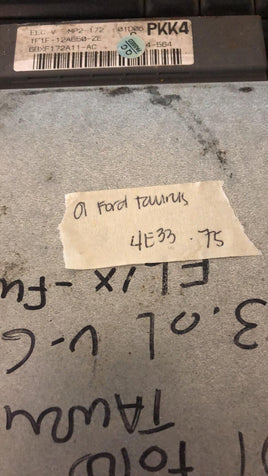1F1F-12A650-ZE Ford Taurus or Mercury Sable 2001 ecm ecu computer  **TESTED**