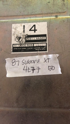 1987 Subaru XT ecu ecm computer 22611 AA320