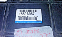 1860A067 ecm ecu computer 2007 Mitsubishi Lancer