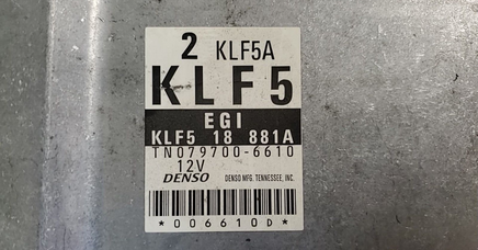 Mazda ecm ecu computer KLF5 18 881A
