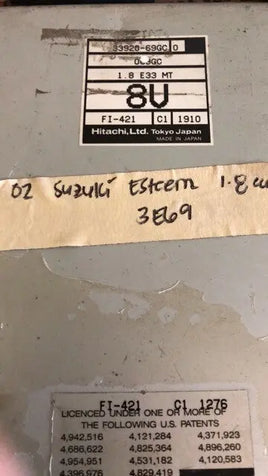 2002 Suzuki Esteem ecm ecu computer 33920-69GC0