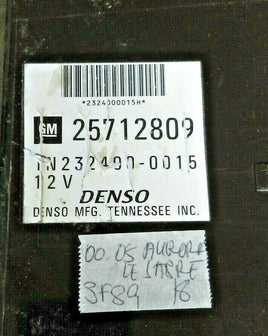 25712809 Oldsmobile Aurora or Buick LeSabre 2000-2005 bcm body control module