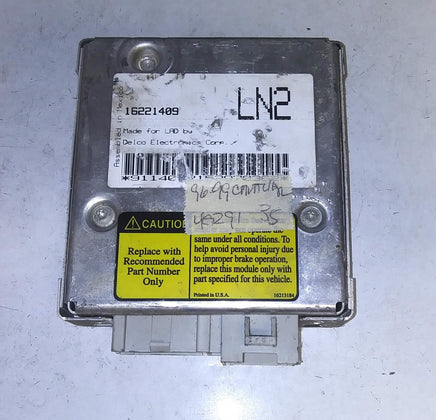 16221409 abs anti-lock brake control module 1996-1999 Chevrolet Cavalier