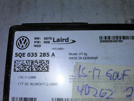 5QE 035 285 A VW Golf 2015-2017 communication telematics module