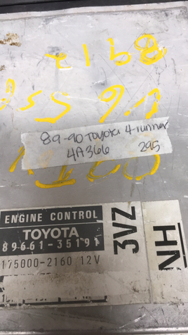 89661-35191 Toyota 4-Runner 4Runner 1989-1990 ecu ecm computer