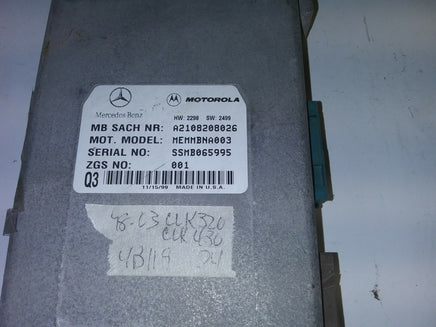 A2108208026 voice communication module 1998-2003 Mercedes CLK320 CLK430