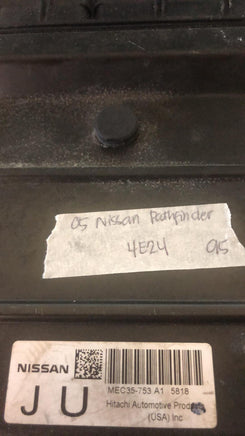 MEC35-753 Nissan Pathfinder 2005 ecm ecu computer