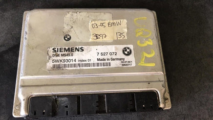 7 527 072 BMW Z4 2003-2005 ecm ecu computer