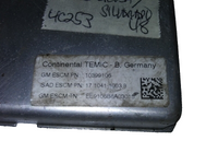 10399106 Chevy or GMC pickup 2006 battery management computer module 10399106
