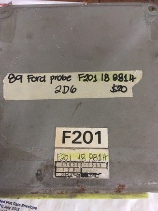F201 18 881H ecm ecu computer 1989 Ford Probe