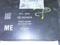 2018 Toyota Camry multiplex relay module 89221-06340