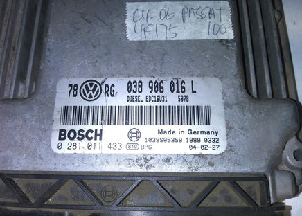 038 906 016 L ecm ecu computer 2004-2006 VW Passat