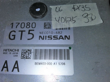 NEC010-682 ecm ecu computer 2006 Infiniti FX35