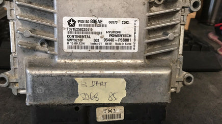 P05150806AE ecm ecu computer 2013 Dodge Dart