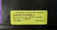 22724252 GM bcm body control module